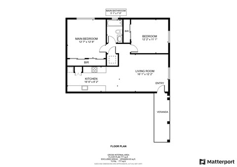 bedroom floor plan | the marq highland park